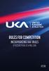 COMPETITION RULES FOR USE IN THE UK 1 st April st March 2020