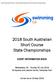 2018 South Australian Short Course State Championships