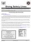 Diving Safety Lines. Spring Edition 2010