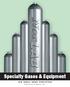 Specialty Gases & Equipment ISO 9001: 2008 CERTIFIED. A Division of Norco, Inc.