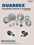 GUARDEX Pump/Motor Mounts & Couplings