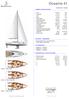 Oceanis 41. Inventory list - Europe GENERAL SPECIFICATIONS ARCHITECT / DESIGNERS EC CERTIFICATE STANDARD SAIL LAYOUT AND AREA