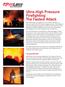 Ultra-High Pressure Firefighting: The Fastest Attack