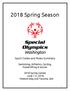 2018 Spring Season. Sport Codes and Rules Summary. Swimming, Athletics, Cycling, Powerlifting & Soccer