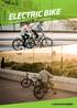 ELECTRIC BIKE OWNER S MANUAL SUPPLEMENT