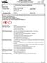 SAFETY DATA SHEET SL-406 Concentrated Glass Cleaner. 1. Product and Company Identification. 2. Hazards Identification