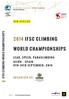 2014 IFSC CLIMBING WORLD CHAMPIONSHIPS