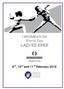 INFORMATION World Cup LADIES EPEE FENCING