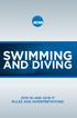 SWIMMING AND DIVING AND RULES AND INTERPRETATIONS