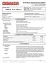 MATERIAL SAFETY DATA SHEET U.S. DEPARTMENT OF LABOR Occupational Safety and Health Administration (Prepared According to 29 CFR 1910.
