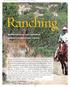 I I DIDN T CHOOSE RANCH LIFE; I INHERITED IT. IT S PROBABLY IN MY. Ranching