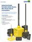 Industrial Grade Portable Outlet Boxes, Wire Mesh Grips & Coverplates