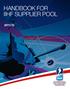 Handbook for IIHF Supplier Pool 2011/12