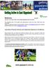 Welcome July 2015 Welcome to the latest edition of the Getting Gippsland Active Newsletter.