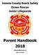 Volusia County Beach Safety Ocean Rescue Junior Lifeguards. Parent Handbook (386)
