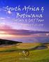 South Africa & Botswana
