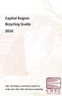 Capital Region Bicycling Guide 2016
