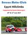 Brecon Motor Club Epynt Hillclimbs. Supported by Dennis Motorsport 10 th & 11 th June 2017