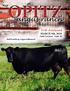 angus ranch Hoff Scotchcap Angus Influenced 3rd Annual MARCH 5th, 2018 Faith Livestock - Faith, SD