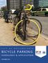 BICYCLE PARKING GUIDELINES & APPLICATION DECEMBER City of Philadelphia Bicycle Parking: Guidelines & Application 1