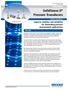 SolidSense II. Pressure Transducers. Data Sheet. Superior stability and reliability for demanding pressure measurement applications.
