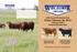 WIECZOREK LIMOUSIN. Selling 50 Head 34TH ANNUAL PRODUCTION SALE. Friday, February 28, :00 p.m. (CT)