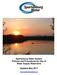 Spartanburg Water System Policies and Procedures for Use of Water Supply Reservoirs. Updated May