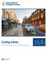 Cycling Safety Summary and Conclusions. 168 Roundtable