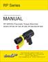 MANUAL. RP Series. RP SERIES Pneumatic Torque Wrenches MODELS RP-500, RP-1000, RP-2000, RP-3000 AND RP-6000 OPERATION AND MAINTENANCE