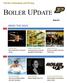 BOILER UPDATE INSIDE THIS ISSUE. Purdue Swimming and Diving. Spring Support the Team Become a member of the John Purdue Club.