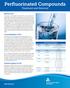 Perfluorinated Compounds Treatment and Removal