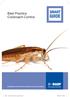 GUIDE SMART. Best Practice Cockroach Control. Enabling the most effective solutions to your pest problems.