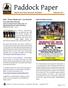 Paddock Paper. Northern New Mexico Horsemen s Association September 2017