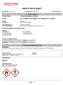 SAFETY DATA SHEET. Creation Date 10-Jun-2014 Revision Date 23-Jan-2018 Revision Number 4 AC ; AC ; AC ; AC