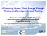 Advancing Ocean Wave Energy through Research, Development and Testing
