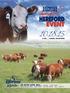 HEREFORD EVENT. Inaugural EXPRESS RANCHES