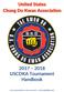 USCDKA Tournament Handbook (Last revised October 26, 2017 for the competition year)