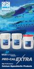 Pool People Who Understand. High Performance. Calcium Hypochlorite Products