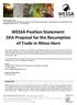 WESSA Position Statement: DEA Proposal for the Resumption of Trade in Rhino Horn