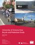 University of Arizona Area Bicycle and Pedestrian Study