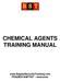 CHEMICAL AGENTS TRAINING MANUAL