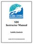 SDI Instructor Manual