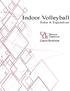 Indoor Volleyball Rules & Regulations