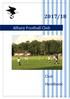 2017/18. Albury Football Club. Club Handbook