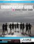 CHAMPIONSHIP GUIDE ALL STAR DANCE VERSION THE OFFICIAL CATEGORIES DIVISIONS GLOSSARY MADE IN CALIFORNIA. 100% ORIGINAL.