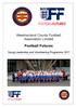Westmorland County Football Association Limited. Football Futures