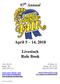 April 5 14, Livestock Rule Book
