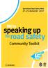 speaking up forroad safety