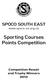 SPOCO SOUTH EAST  Sporting Courses Points Competition