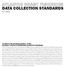 DATA COLLECTION STANDARDS 2012 edition
